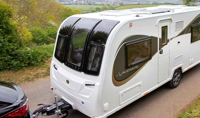 Why not stay on site with your own caravan or motorhome?